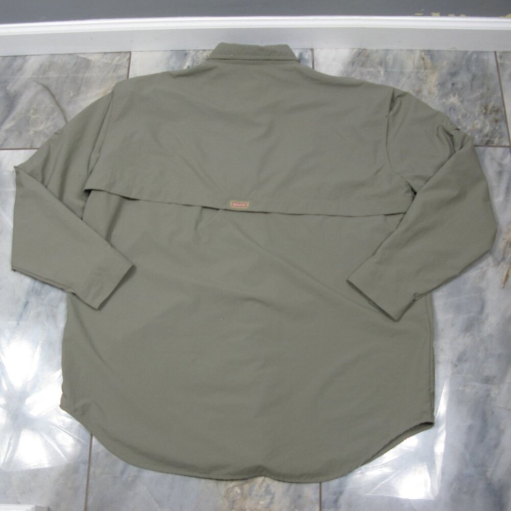 Redington Light Green Long Sleeve Vented River/Fishing Shirt Size Large - Picture 6 of 8